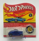 Vintage Hot Wheels Redline 1968 Blue Classic 36 Ford Coupe (B)