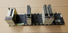 Omron PLC Rack Assembly with 2 input units, 1 output unit, and 1 power supply 