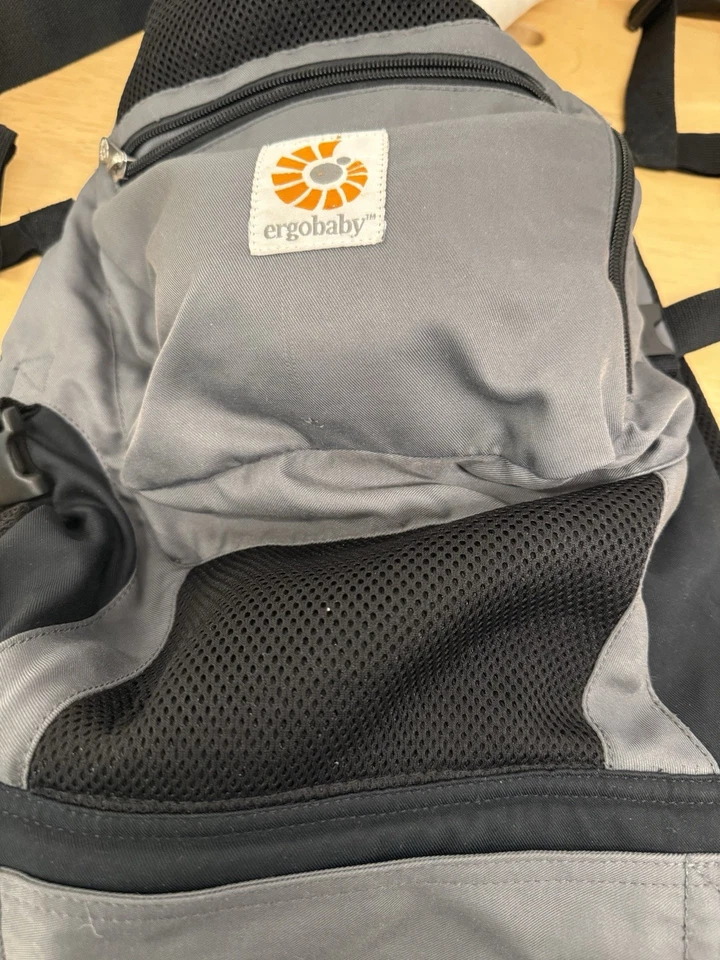 Portabebés Ergobaby Performance negro carbón gris infantil activo WLP21 Foto 3 de 4