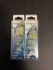 Lot of Two (2) Reaction Strike Revolution Shad 3” - Wake - ML Ghost Ayu