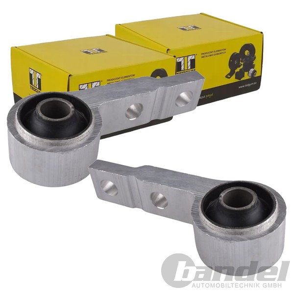 2X Tedgum Querlenkerlager Buchsen Hinten Unten Vorne Passend FüR Nissan Almera-image