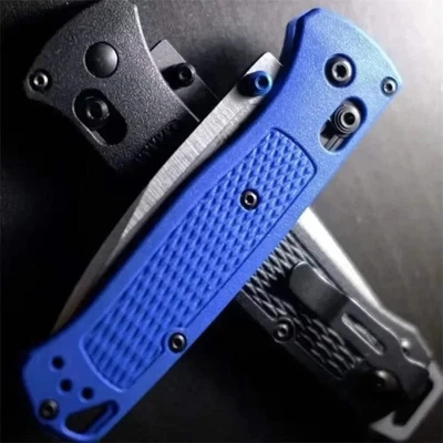 ISO OMEGA HEXIS BM 535 EDC Folding Pocket Knife 440C Blade Nylon Handle Camping Tool
