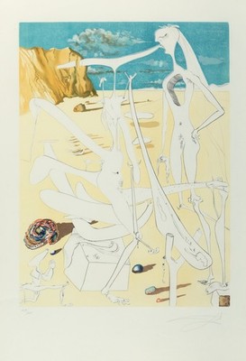 Salvador Dali (1904-1989). Infraterrestres adorés par Dalí a six ans quand il se
