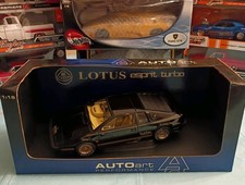 1:18 Autoart Lotus Esprit Turbo Black RHD New In Box