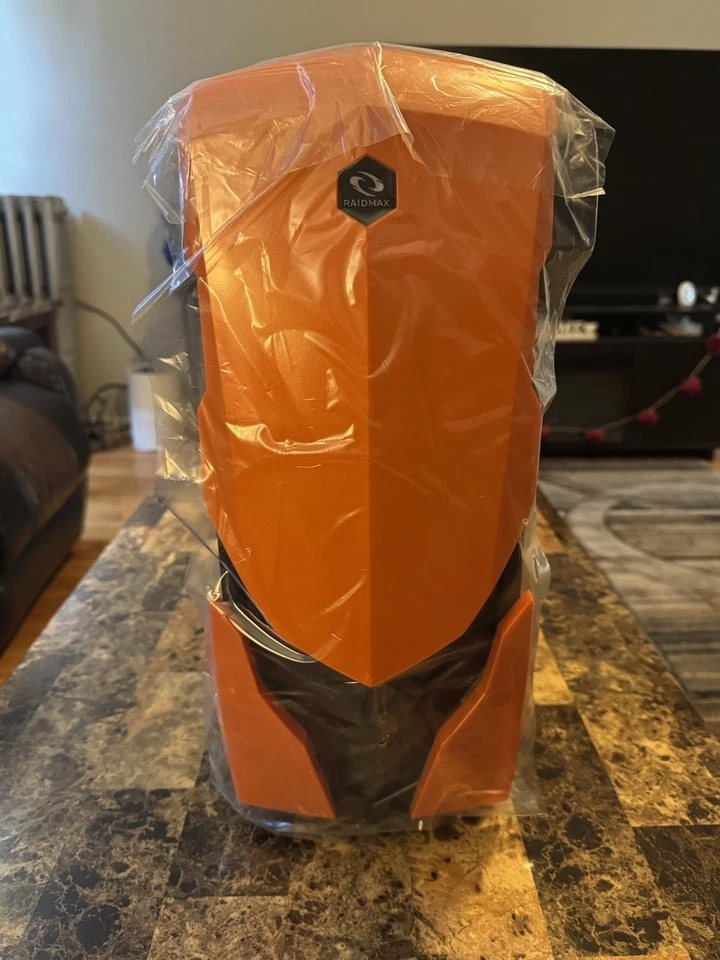 RAIDMAX Ninja II ATX-A06WBO Black Orange Steel / Plastic ATX Tower Computer Case - Image 3 of 4