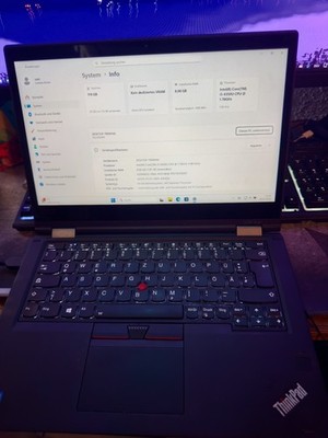 Lenovo ThinkPad X380 Yoga | i5-8350U | 8GB | 128GB | LTE | Win11