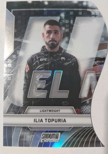 ILIA TOPURIA SP 2026 Topps Stadium Club UFC Triumvirates Nicknames #TVN-10