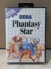SEGA Phantasy Star for Sega Master System - No Poster, Damaged Manual