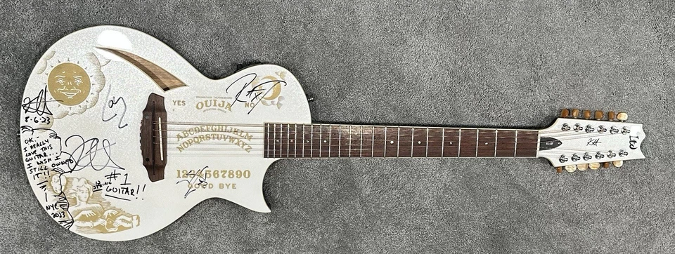Guitarra Kirk Hammett Stage Usada Metallica Guitarra Firmada Hetfield +3 Prueba de Video! Foto 4 de 4