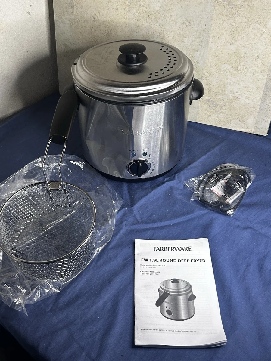 Farberware Stainless Steel Deep Fat Fryer Fryers for sale | eBay