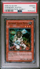 2008 YUGIOH CHAMPION PACK CP07-EN002 LEGENDARY JUJITSU MASTER PSA 7 NM #75753266