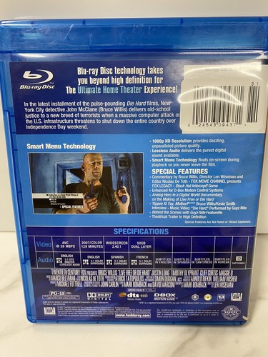 Live Free Or Die Hard (Blu-ray, 2007) - Bild 2 von 5