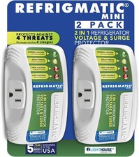 Electronic Voltage  Surge Protector for Refrigerators Up to 27 cu. ft. Protect