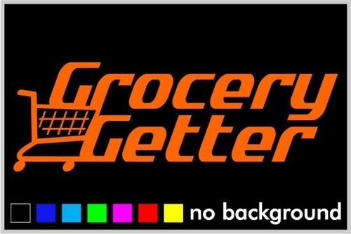Grocery Getter Sticker Vinyl Decal Funny Illlest Car Window Truck JDM Euro Drift - Picture 11 of 15