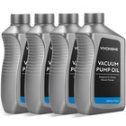 4 Pack Premium High Hvac Vacuum Pump Oil 330ml High Viscosity & Low Moisture