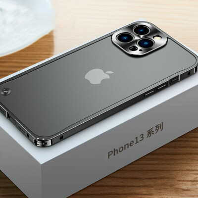 Metall Magsafe Handy Hülle Für iPhone 11 12 13 14 Pro Max Schutz Case Tasche -4