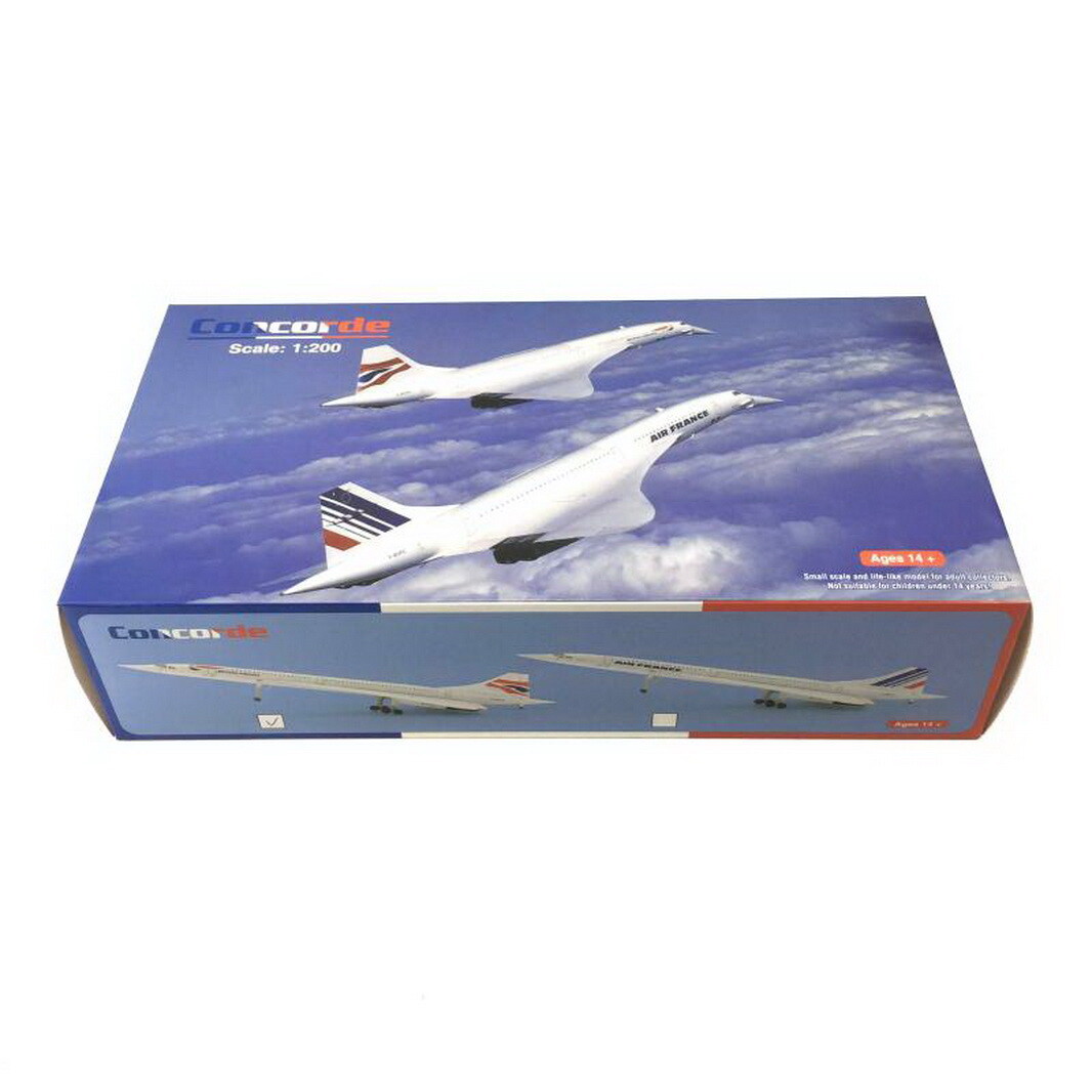 Concorde 1:200 ダイキャストモデル 1/200 Scale BRITISH AIRWAYS Concorde Aircraft Diecast Model