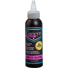 Curicyn Pink Eye Solution for Animals 3oz