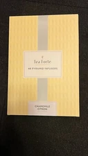 Tea Forte Chamomile Citron 48 Pyramid Infusers Organic Exp 2025- High End Tea