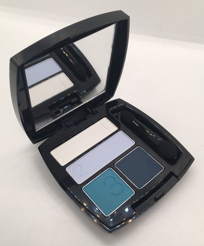 AVON True Color Matte Eyeshadow Tranquillity Quad + Lip Gloss in Plum Riches - Picture 7 of 9