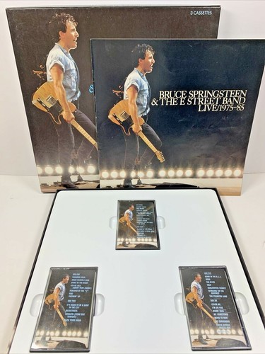 Bruce Springsteen & the E Street Band Live - 1975-85 Cassette Box Set - Picture 1 of 12