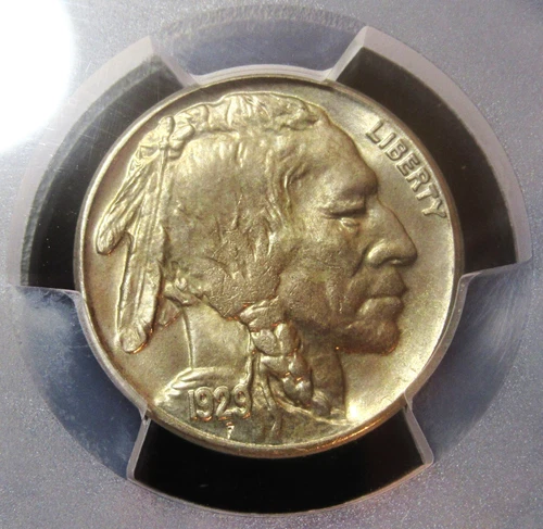 1929-S Buffalo Nickel PCGS MS-65. PQ!