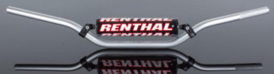 Renthal Handlebar 971 08 Si 01 185 Silver Padded Rccarmichael Mx 