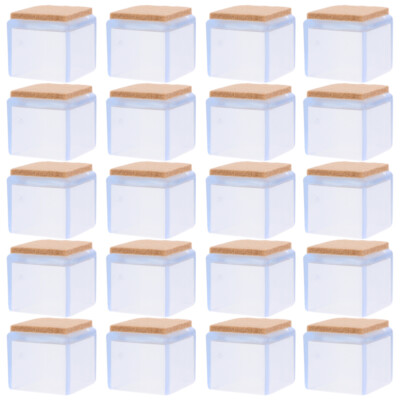20PCS table feet covers Wood Floor Protectors for Furniture Chair