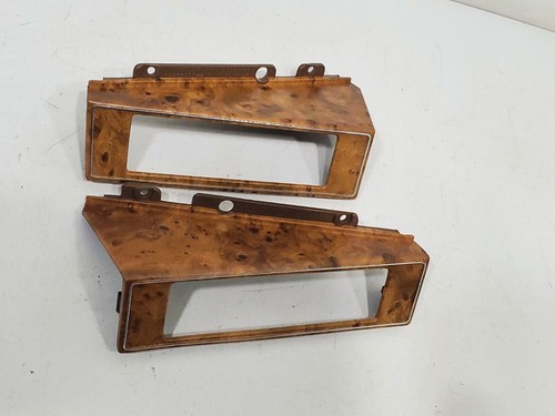 Buick Skylark 1986 - 1991 Instrument Cluster Dash Trim Woodgrain Bezel Used Part - Picture 3 of 13