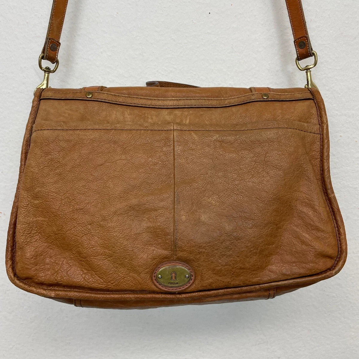 Flap Vintage Leather Sling Bag