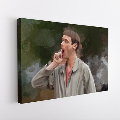 Dumb Dumber Leinwand | Dummes Dumber Gemälde Lloyd Weihnachtsposter | Jim Carrey Kunst