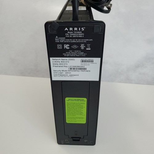 ARRIS TG1682G Wireless Modem Router - Black - 第 9/11 張圖片