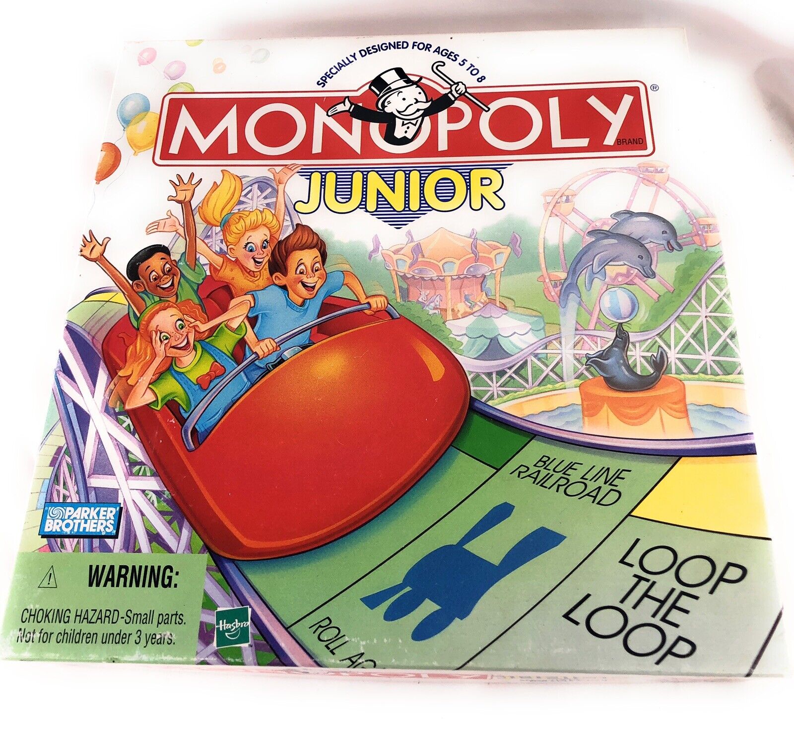 Hasbro Monopoly Junior Board Game Specially Designed For Ages 5-8 Game  Complete