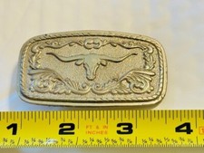Belt Buckle - Texas Longhorn Jr. Sized