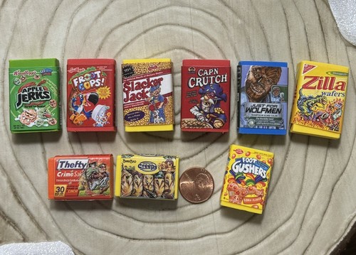 Wacky Packages Erasers Lot of 9