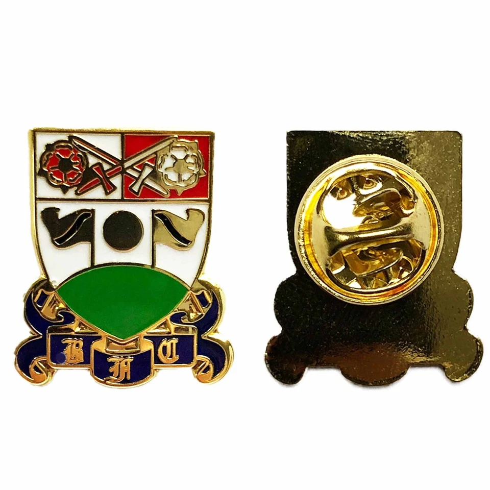 New Barnet FC Football Crest Pin Badge, Barnet FC 'Bees' Fans Souvenir Pin Badge - Image 3 of 3