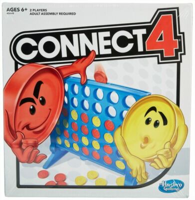 Hasbro A5640 Connect 4 Game, Fun Verticle  Checker Game