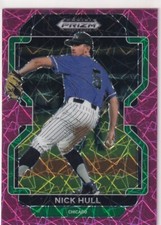2022 PRIZMS PINK VELOCITY RC NICK HULL CHICAGO CUBS PRIZM ROOKIE #-386