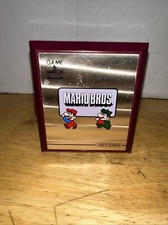 Vintage Nintendo Mario Bros Game and Watch 1983 MW-56 Multi Screen Tested Works