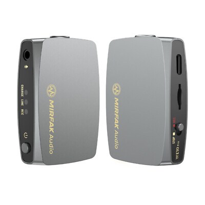 Mirfak WE10 Pro Wireless Microphone System Transmitter Receiver