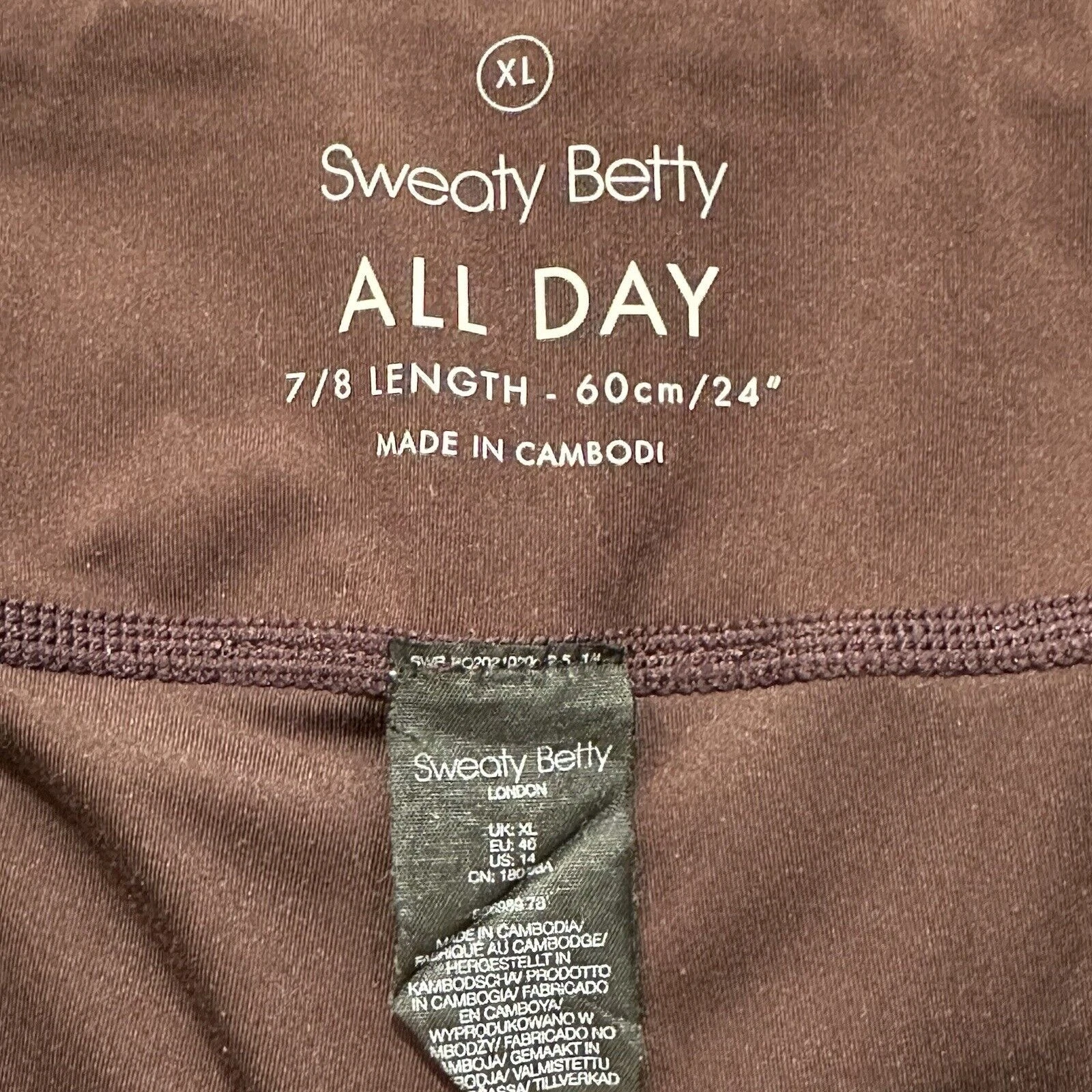 sweaty-betty all day 7/8 pull on yoga pants leggings
