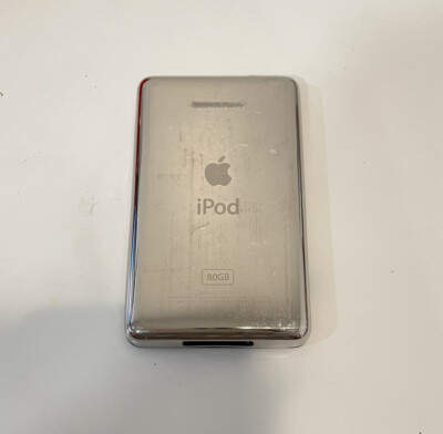 Apple iPod classic 6th Generation Black (80 GB) Good Condition