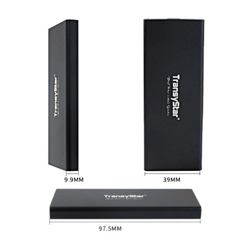 Boîtier de lecteur externe M.2 NGFF SATA SSD vers USB 3.0 / 3.1 Type C avec UASP - Photo 6/17