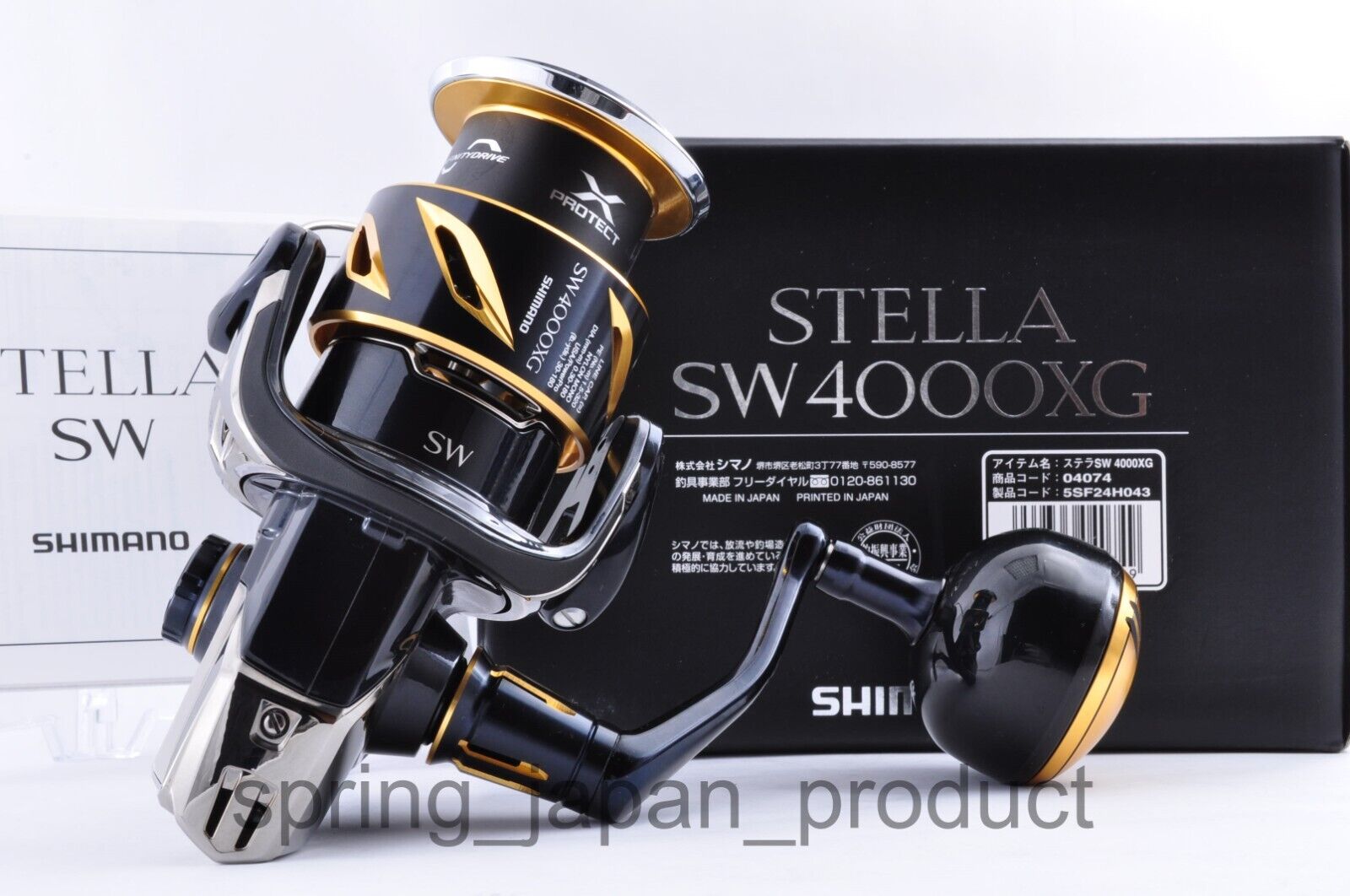 NEW SHIMANO Reel 20 Stella SW 4000XG Spinning Reel from Japan