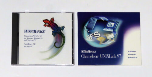 NetManage ChameleonNFS/X 6.0, XoftWare 5.0, UNIXLink 97 NFS & TCP/IP Utilities