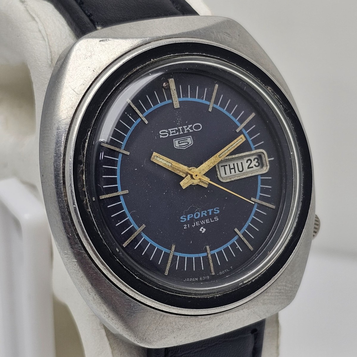 Seiko 5 Sports 6319-8070 Day/Date Vintage Men 