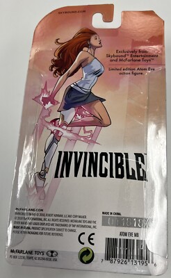 Invincible Atom Eve Figure Megabox Exclusive Mcfarlane Sealed New