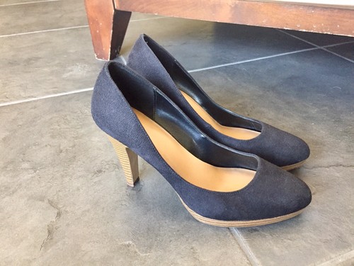 FIONI Womens 4 in High Heels Semi Round 
