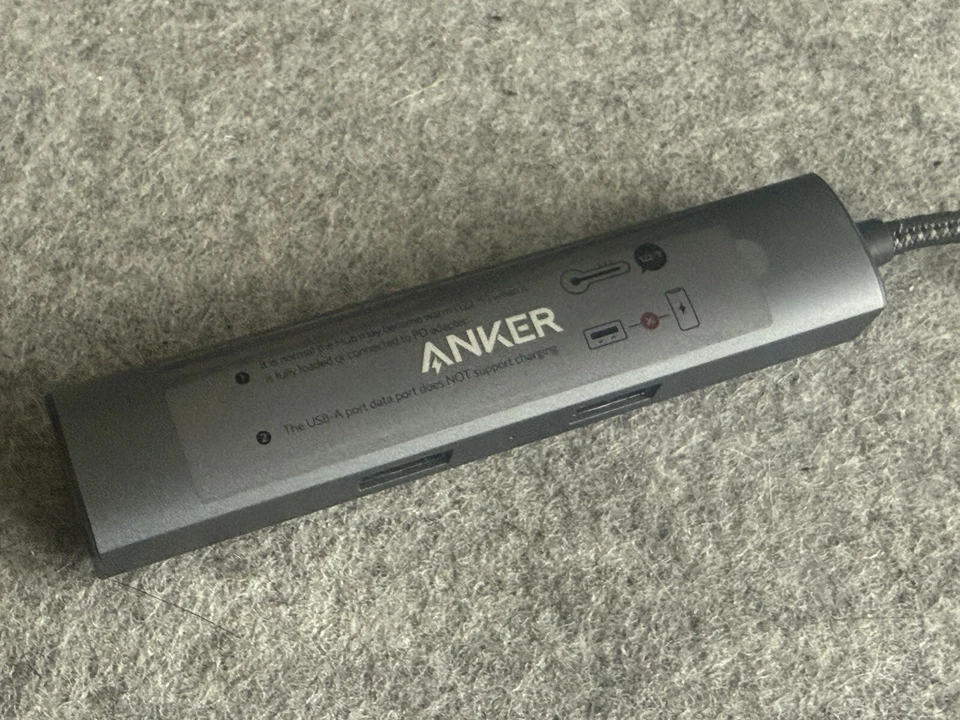 Anker 533 A8338 USB C Hub Adapter, 5-in-1 USB C Adapter with 4K USB C to HDMI - Image 2 of 4