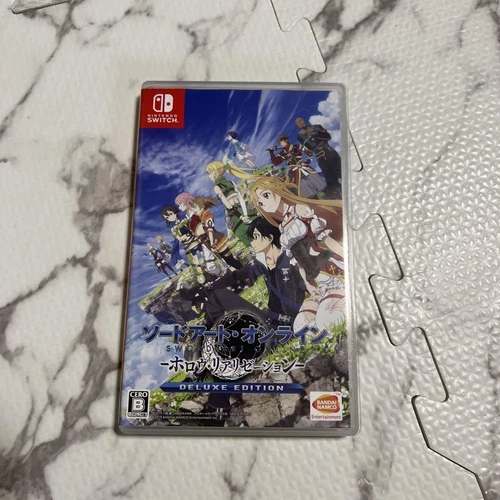 Nintendo Switch Sword Art Online Hollow Realization DELUXE EDITION Japan 